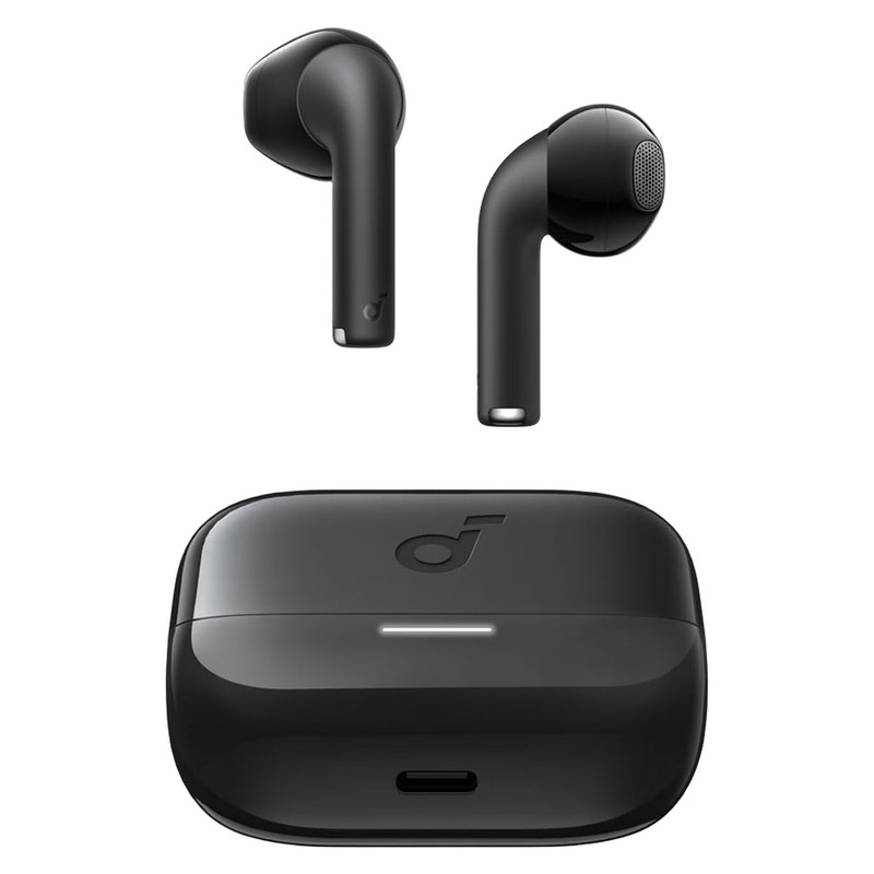 هدفون بلوتوثی انکر مدل Soundcore K20i با نویز کنسلینگ میکروفون (ENC)، درگاه شارژ USB Type-C، دارای کنترل لمسی، مقاوم در برابر پاشش آب با استاندارد