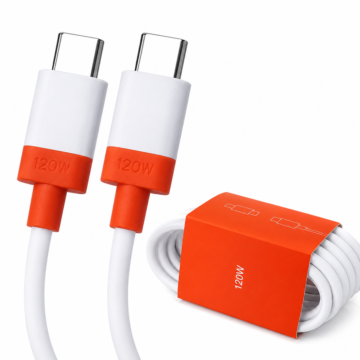 کابل شارژر و دیتا MI شیائومی | نوع USB-C به USB-C | توان 120W
