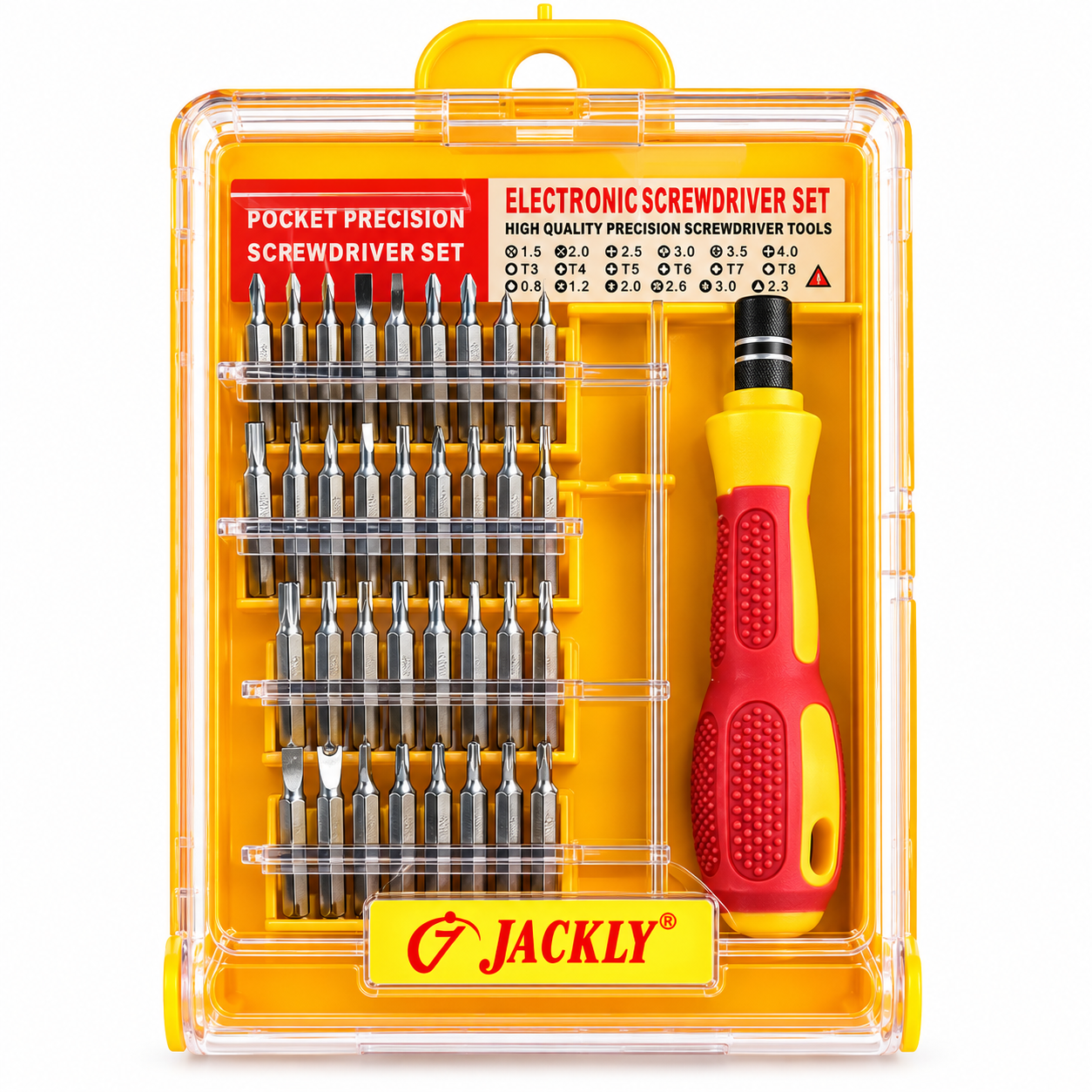 پیچ گوشتی JACKLY6032 | با 1 ابزار و 28 سری