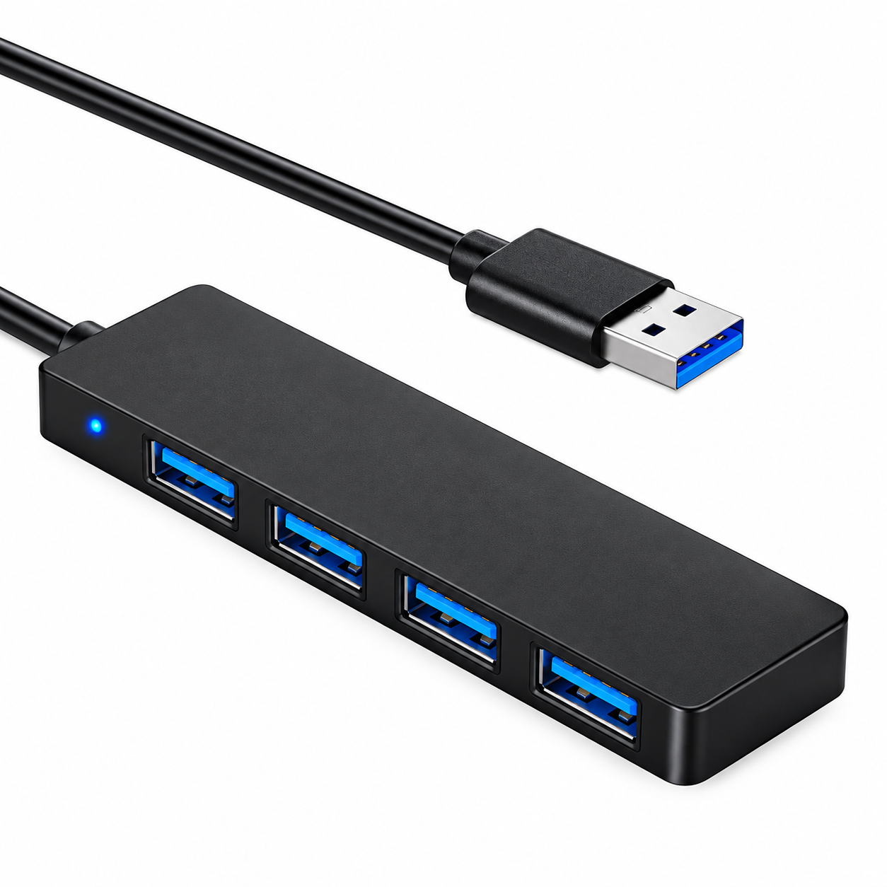 هاب MIKUSO HUB-010 | دارای 4 پورت USB3.0 | کابل 30 سانتی متری