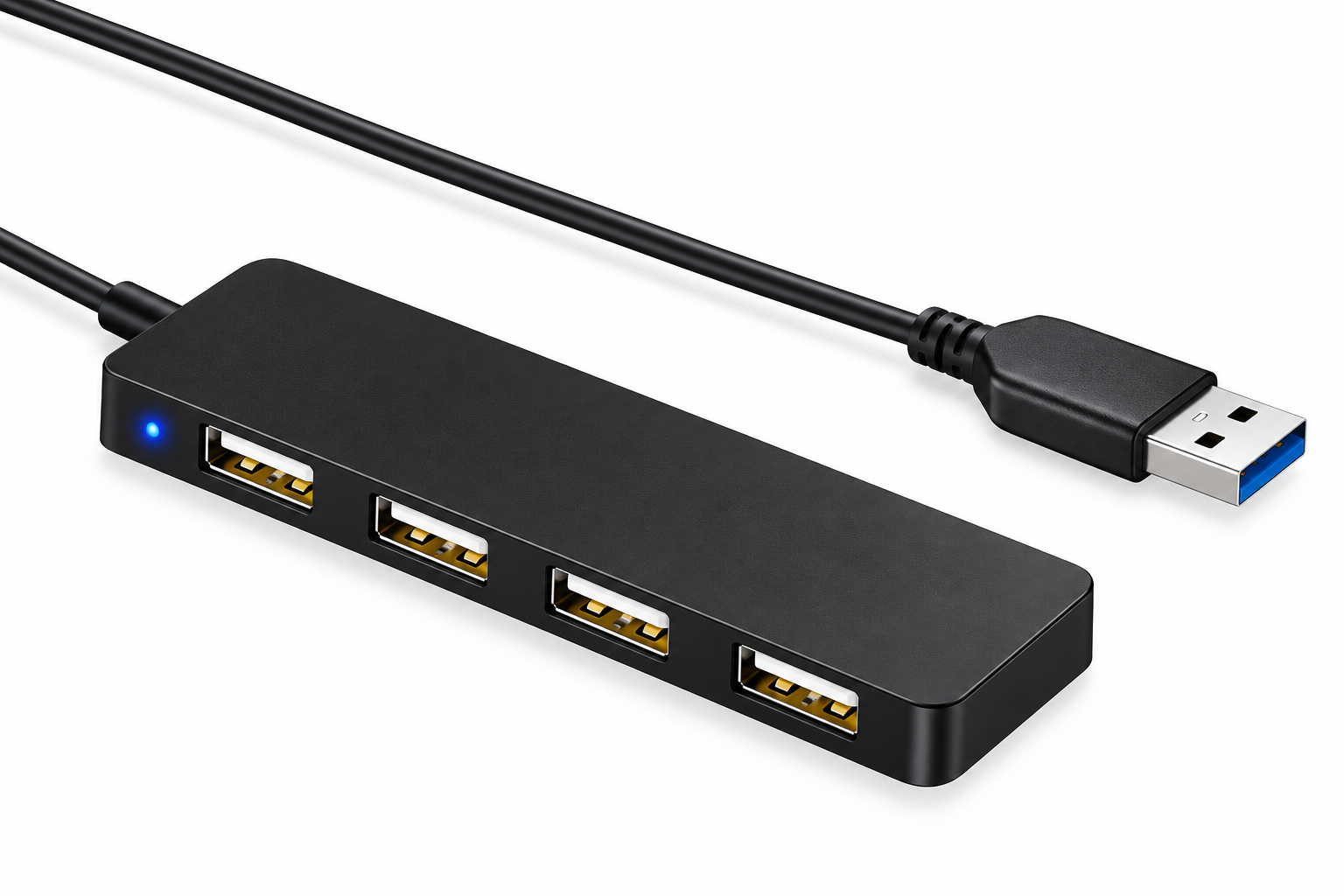 هاب MIKUSO HUB-010 | دارای 4 پورت USB2.0 | کابل 30 سانتی متری